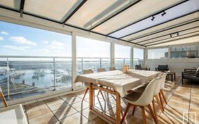 Penthouse met groot terras en schitterend zicht